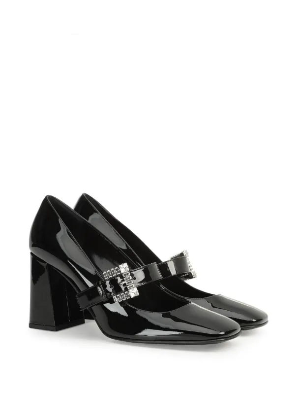 Sergio Rossi Sr Twenty Buckle Pumps | Black | FARFETCH