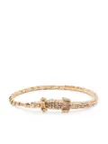 Bibi van der Velden 18kt yellow gold Alligator Wrap tsavorite bracelet