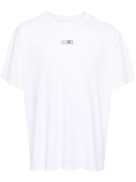 MM6 Maison Margiela تيشيرت قطن بشارة أرقام