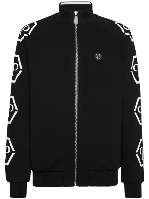 Philipp Plein Giacca sportiva con monogramma