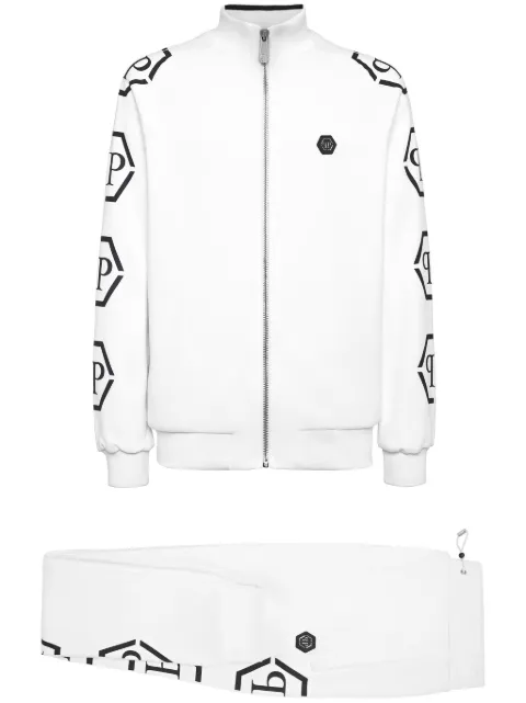 Philipp Plein monogram-print tracksuit Men