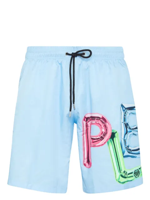 Philipp Plein Bombing Graffiti swim shorts 