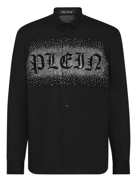 Philipp Plein camisa Sugar Daddy con detalles de strass