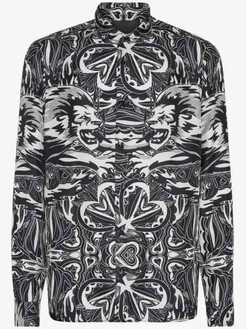Philipp Plein chemise Dandy Lion Circus