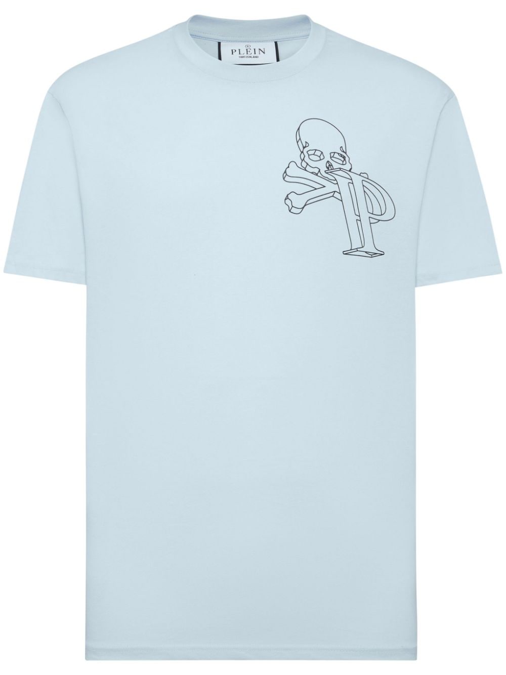 Philipp Plein T-shirt met print Blauw