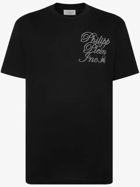 Philipp Plein logo-print cotton T-shirt