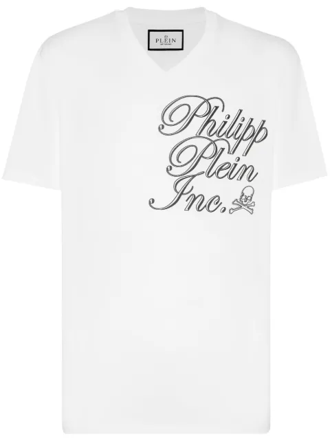 Philipp Plein logo-print cotton T-shirt Men