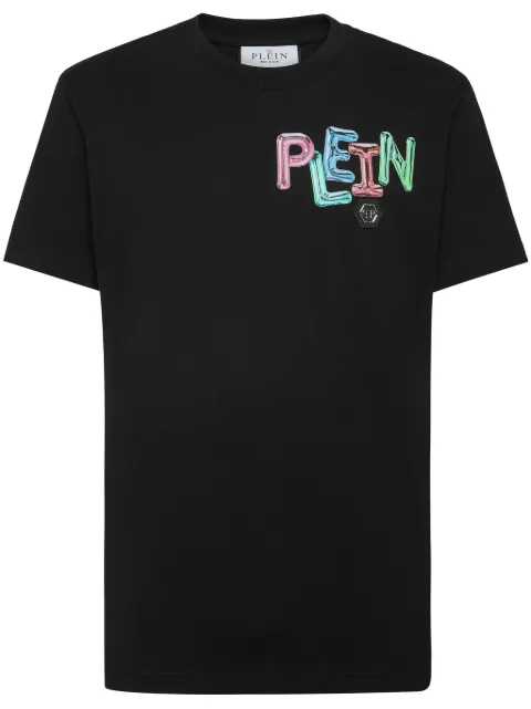 Philipp Plein logo-print cotton T-shirt