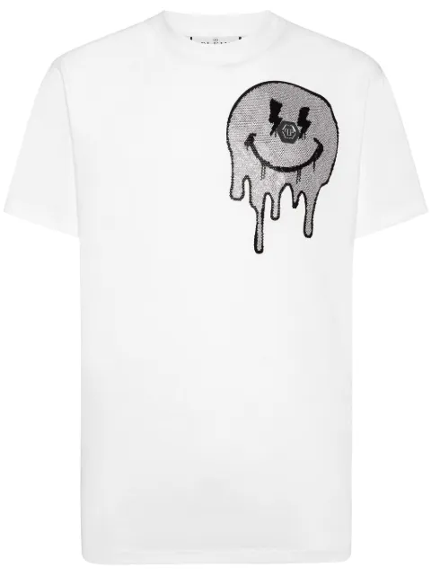 Philipp Plein Smile studded T-shirt Men