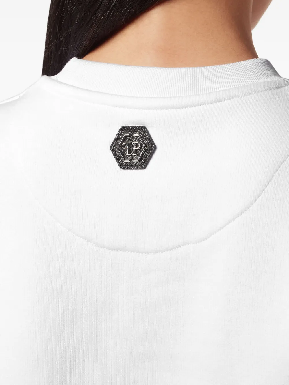 Philipp Plein Bombing Graffiti sweatshirt Wit