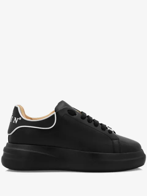 Philipp Plein leather low-top sneakers Megastar