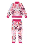 Philipp Plein Junior graphic-print tracksuit set - Pink