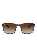 Ray-Ban RB3721 square-frame sunglasses - Brown