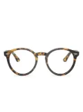 Ray-Ban Larry round-frame glasses - Brown