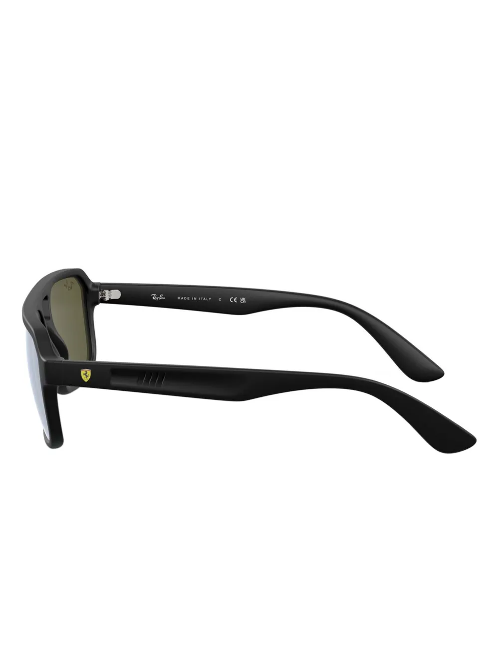 Ray-Ban RB4414M zonnebril met vierkant montuur Zwart