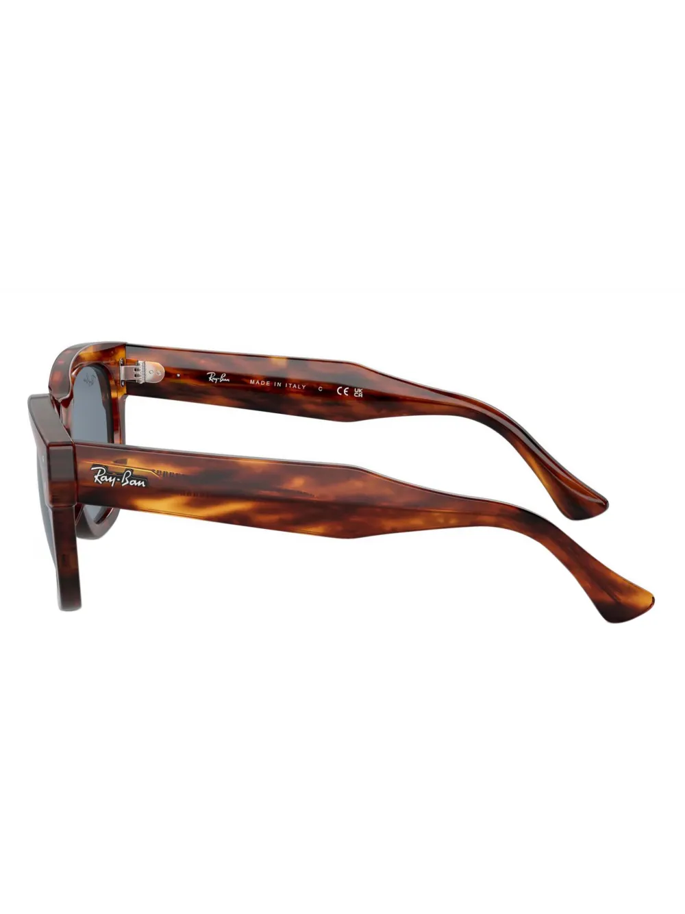 Ray-Ban Zonnebril met rond montuur Bruin