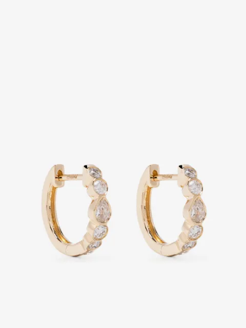 Anita Ko 18k yellow gold Beverly diamond earrings