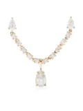 Anita Ko 18kt yellow gold Pear diamond loop earring