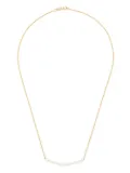Anita Ko 18kt yellow gold Crescent diamond necklace