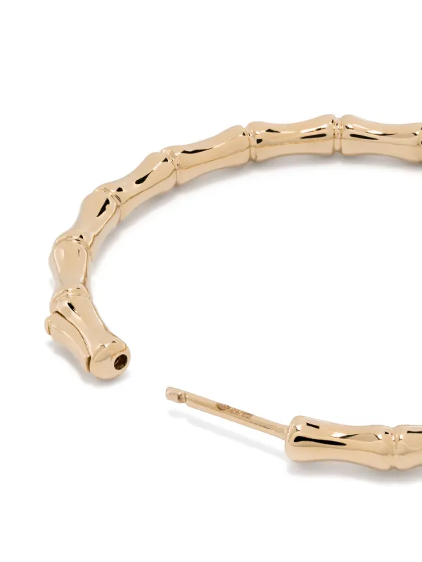 国内発| ANITA KO Small Bamboo バンブー 18K フープピアス 国内発| ANITA KO Bamboo バンブー 18K ゴールド フープピアス