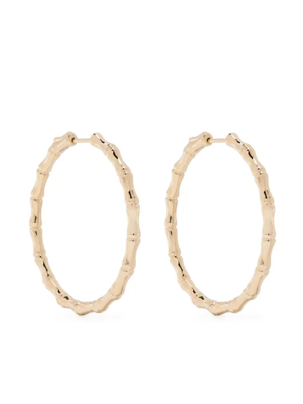 国内発| ANITA KO Small Bamboo バンブー 18K フープピアス 国内発| ANITA KO Bamboo バンブー 18K ゴールド フープピアス