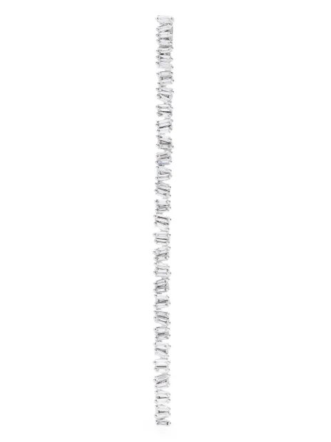Suzanne Kalan 18kt white gold Classic diamond drop clip-on necklace