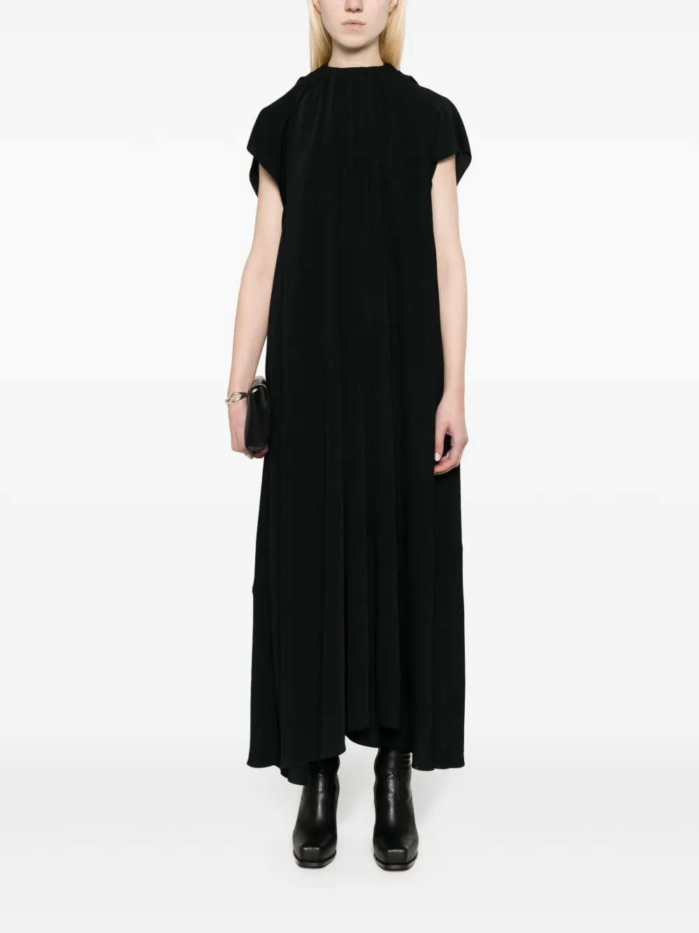 MM6 Maison Margiela Jurk met korte mouwen - Zwart