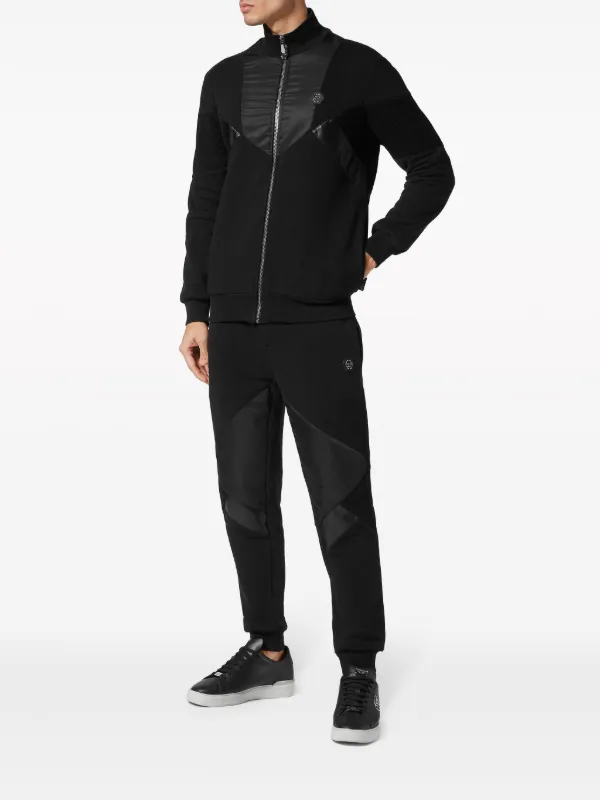 Philipp Plein Survetement a Logo Applique Noir FARFETCH CM