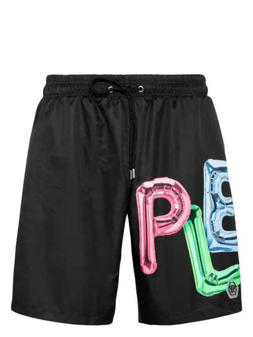 Short de bain à motif Graffiti - Philipp Plein - Modalova