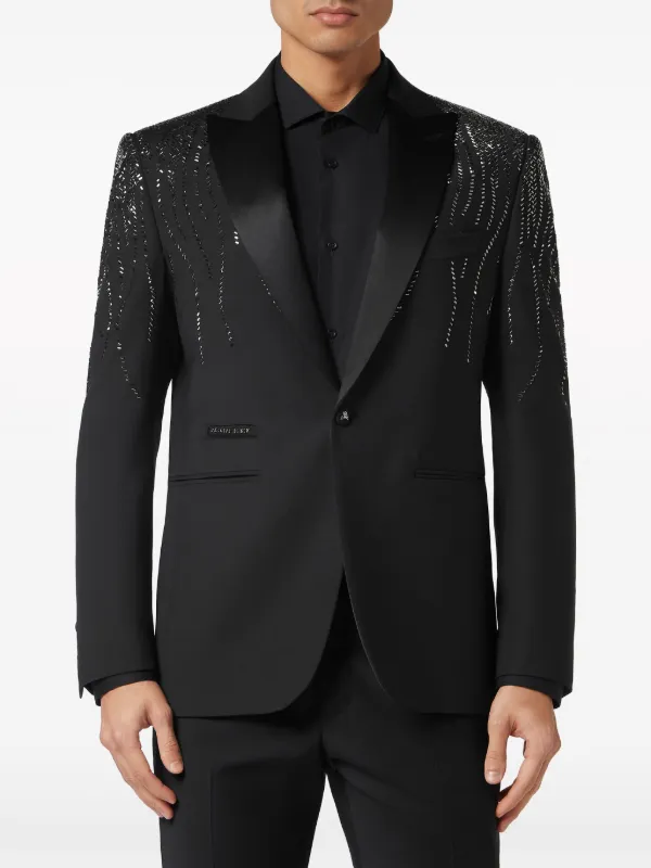Philipp Plein Blazer Lord Nero FARFETCH IT