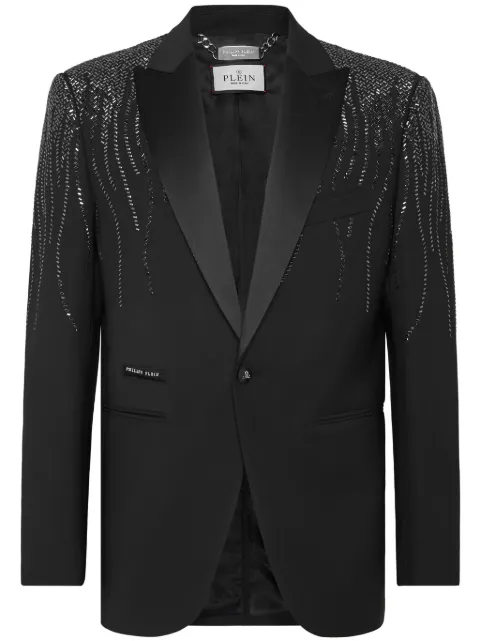 Philipp Plein blazer Lord à perles