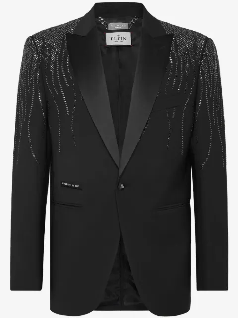 Philipp Plein Lord beaded blazer