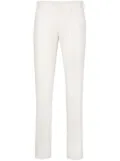 Philipp Plein linen tailored trousers - White