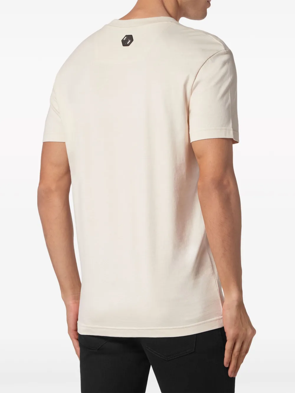 Philipp Plein Katoenen poloshirt Beige