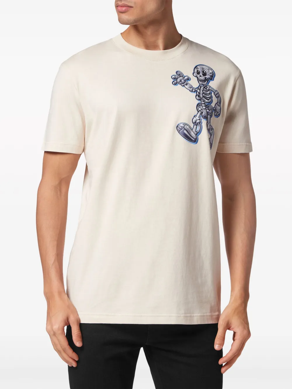 Philipp Plein Katoenen poloshirt Beige