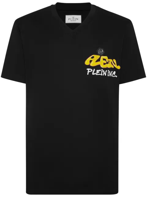 Philipp Plein logo-print cotton T-shirt