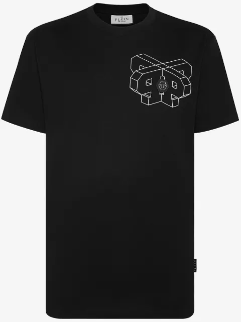 Philipp Plein playera Wire Frame