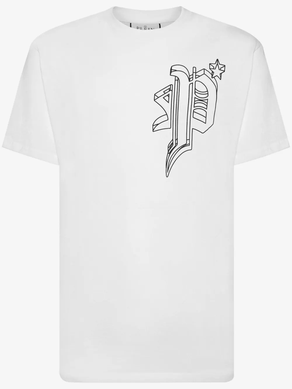Philipp Plein skull-print cotton T-shirt | White | Image 1