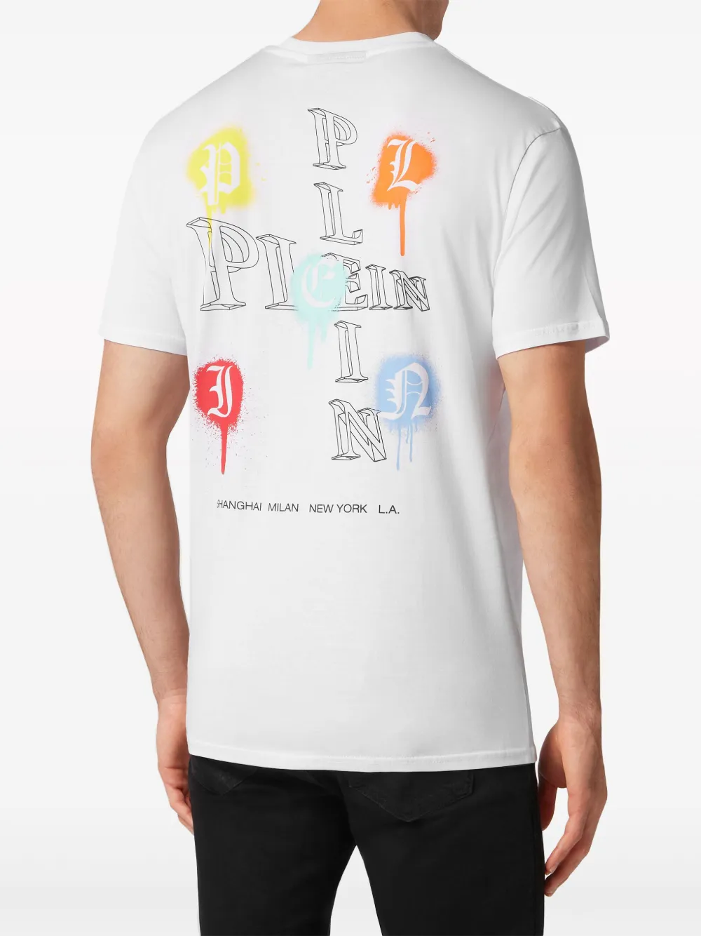 Philipp Plein T-shirt met print - Wit