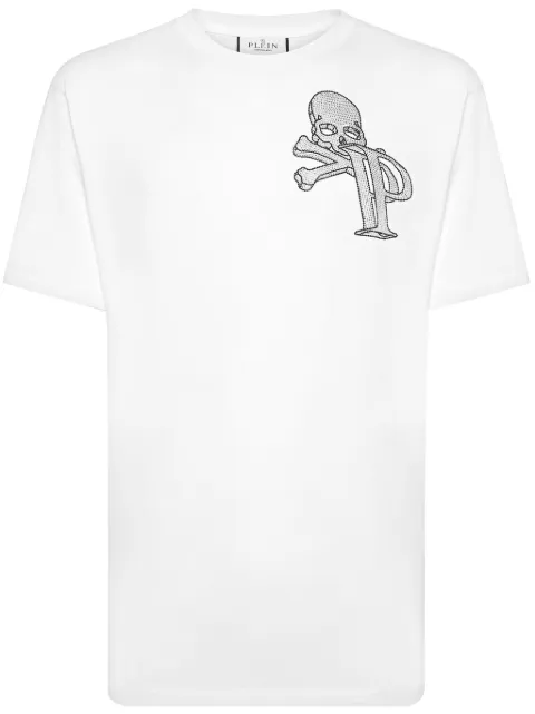 Philipp Plein skull logo cotton T-shirt Men