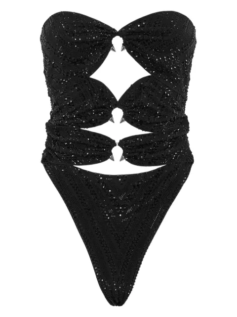 Philipp Plein Costume intero con decorazione