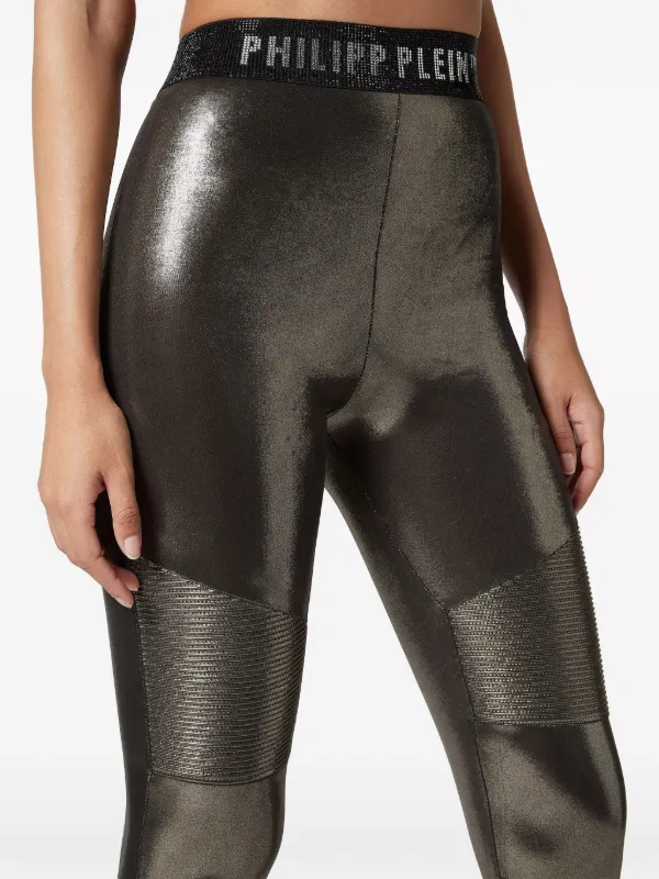Gold lame leggings clearance