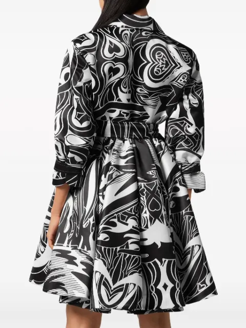 Philipp Plein Tribal Circus trench coat PADCWRA0650PTE060N - 2