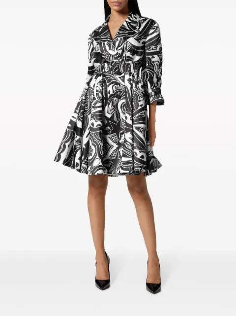 Philipp Plein Tribal Circus trench coat PADCWRA0650PTE060N - 1