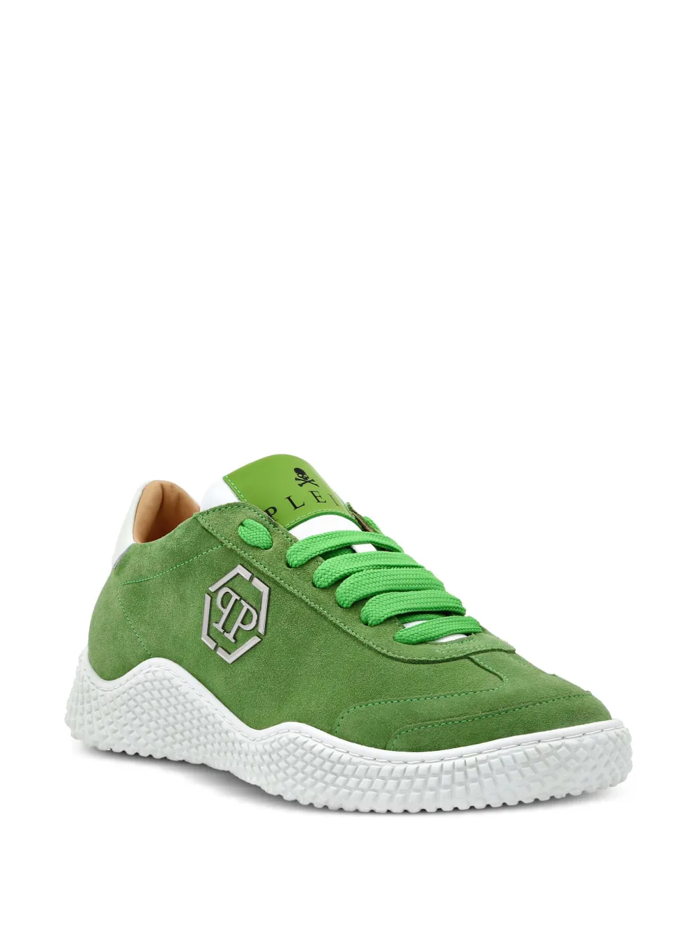 Philipp Plein Runner suède sneakers - Groen