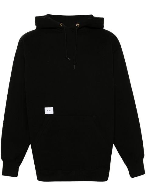 WTAPS hoodie bordada Cut & Sew