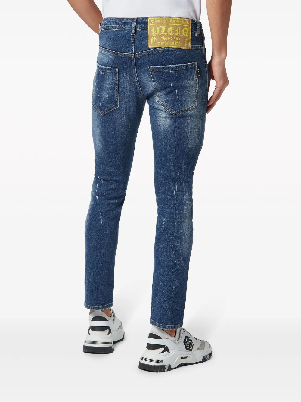 Philipp Plein Skinny jeans Blauw