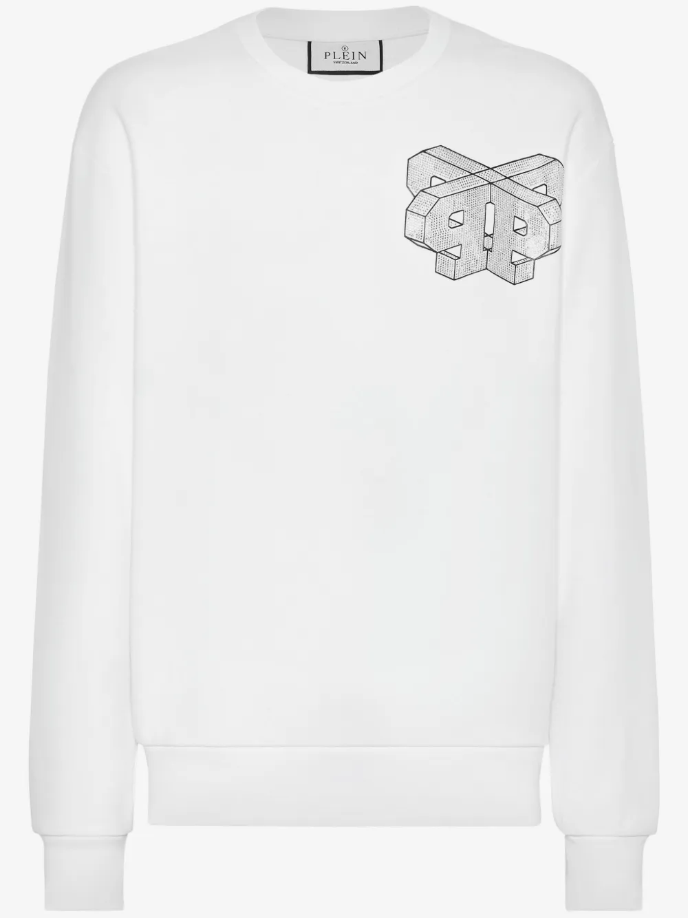 Philipp Plein sudadera Wire Frame | blanco | Image 1