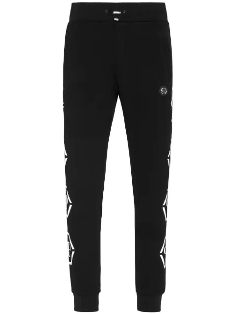 Philipp Plein monogram-print track pants