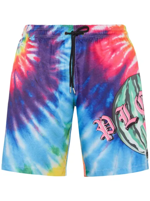 Philipp Plein shorts de playa Tutti Frutti